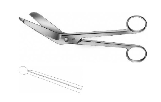 Бергманн ножиці для гіпсу 230 мм